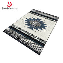 Bubble Kiss Carpets For Living Room Modern Home Customize Large Rug Grey Blue Geometric Pattern Floor Mat Bedroom Decoration Pad 2024 - buy cheap