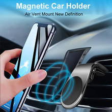 Metal Magnetic Car Phone Holder for iPhone Samsung Xiaomi 360 Air Magnet Stand in Car GPS For TabletSmartphones Suporte Telefone 2024 - buy cheap