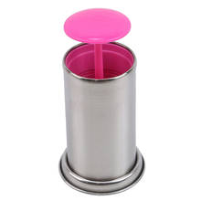 Household Push-type Toothpick Box Automatic Cover Type High Quality Toothpick Holder Stainless Steel Multi-color Toothpick Jar 2024 - buy cheap