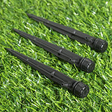 10Pcs Garden Micro Bubbler Drip Irrigation Adjustable Emitters Stake Water Dripper Farmland Plants Lawn Watering Use 4/7mm Hose 2024 - buy cheap