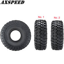 RC Car 1.9inch Rubber Tires with Foam Inserts 120/123mm for 1:10 RC Rock Crawler Axial SCX10 Wheel Tires Tyres Parts 2024 - buy cheap