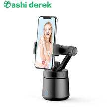 Suporte para selfie de tiro inteligente, suporte fitness 360 de rastreamento de objeto para câmera de vlog, com carregamento usb 2024 - compre barato