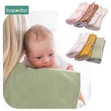 Bopoobo 3pc Towel Baby Face Cloth Baby Bath Towel Handkerchief Cotton Burp Cloth Soft Absorbent Gauze Kindergarten Washcloth 2024 - buy cheap