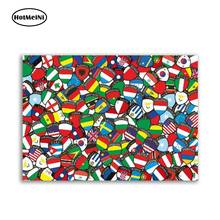 HotMeiNi 13cm x 11cm Sticker Bomb Sheet Mixed Flags Vinyl Wrap Car Bike Scooter Laptop Skate Reflective Sticker Waterproof 3D 2024 - buy cheap