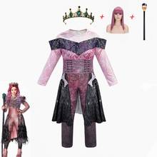 Queen Audrey evie Costumes girls Halloween Costumes for women funny Party kids Audrey descendants 3 Mal Cosplay Fantasia costume 2024 - buy cheap