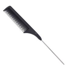 Расческа для стрижки волос Black Fine-зуб металлический, термостойкая, Антистатическая 2024 - купить недорого