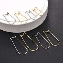 20pcs 50pcs French Earring Hooks Stainless Steel Earring Ear Wires Findings For Jewelry Making DIY Accessories 2024 - buy cheap