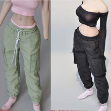 1/6 Fashion Female Pants Loose trousers Overall 12'' Action Figure Accessories 2024 - buy cheap