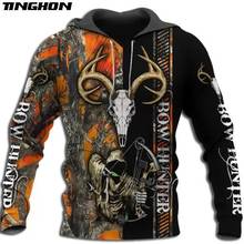 Camo AMO HUNTING ANIMALS deer ART 3D Hoodies Hoodie Men Women New Fashion Hooded Sweatshirt Long Sleeve casual Pullover-10 2024 - buy cheap