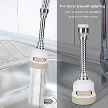 Adjustable Flexible Faucet Sprayer Stainless Steel 360 Rotatable Faucet Filter Sprayer Water Tap Shower Faucet Extender Nozzle 2024 - buy cheap