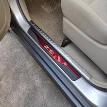 Car-Styling Styling For Mg Zs 2017 2020 Car Accessories Stainless Steel Door Sill Trim Scuff Paltes Protector Guard Car Stickers 2024 - buy cheap