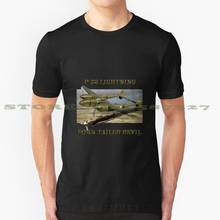 Camiseta de moda con diseño de Diablo, camiseta P 38 P38 Lightning Usaaf Airforce Warbird aviones Usaf World War 2 Ww2 2024 - compra barato