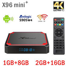 X96 Mini Plus Smart TV Box Android 9.0 Amlogic S905W4 Quad Core Dual Wifi 1080P 4K Support Google Voice Media Player 2024 - buy cheap
