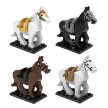 Brinquedos de blocos de construção para crianças, os cavaleiros medieval batalha de lobo modelo 2024 - compre barato