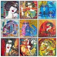 5D Diy Diamond Painting Sexy Ethnic Woman Diamond Mosaic Embroidery Home Decor Needlework Diamond Painting Cross Stitch couple 2024 - buy cheap