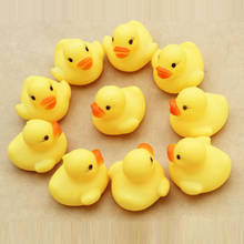 12pc waterspeelgoed brinquedos de banho do banheiro do bebê rodo chamada pato de borracha ducky duck duckie chá de fraldas presentes de aniversário jouet bain enfant y * 2024 - compre barato