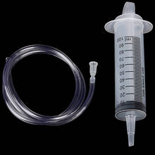 1pcs 100ml Large Capacity Syringe Reusable Pump Measuring With 1m Tube Feeding Ink 2024 - buy cheap