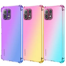 Best Protection Colorful Soft TPU Case for Xiaomi 10 Lite 11 10T 10S Poco X3 NFC F3 M3 Redmi Note 10 4G 9T 5G Back Cover 2024 - buy cheap