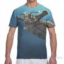 Camiseta de manga curta masculina e feminina subautica (12), camiseta de meninos e meninas, estampado 2024 - compre barato