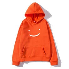 Sudadera con capucha de gran tamaño para hombre y mujer, jersey con estampado de cara sonriente, ropa de calle de Hip-Hop, camisetas masculinas de primavera, novedad de 2021 2024 - compra barato