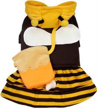 Engraçado japense abelha roupas para cães traje do dia das bruxas filhote de cachorro casaco para cães pequenos animais de estimação traje casaco chihuahua roupas 2024 - compre barato