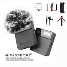 Relacart Mi1 Mipassport Portable Lavalier Mic 2.4G Wireless Microphone System Podcast Interview Vlogging for camera 2024 - buy cheap