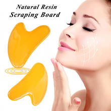 Natural Resin Traditional Physical Guasha Board Scraping Tool SPA Salon Body Massager Scraper Beauty Health Care Tools 2024 - buy cheap