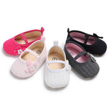Zapatos para bebé recién nacido, calzado de cuna de princesa con suela suave, 0 a 18M 2024 - compra barato