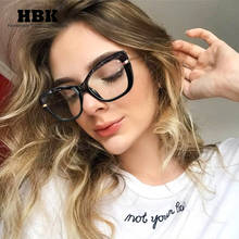 Luxury Square Glasses Frames Men Women Anti Blue Light TR90 Optical High Quality Computer Glasses Myopia Transparent Eyeglasses 2024 - buy cheap