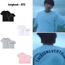 BANGTAN BOY SAVE ME JUNGKOOK футболка с буквенным принтом Kpop в Корейском стиле Tumblr унисекс уличная одежда Harajuku классная футболка с коротким рукавом 2024 - купить недорого