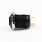 Interruptor de botão de pressão preto 4 pinos 12mm, à prova d'água, luz de led, metal, cabeça alta, interruptores momentâneos/travamento, auto-redefinição - foto 2026 Interruptor de botão de pressão preto 4 pinos 12mm, à prova d'água, luz de led, metal, cabeça alta, interruptores momentâneos/travamento, auto-redefinição - foto 2026