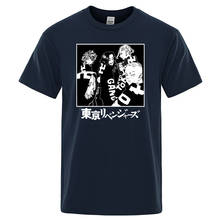 Camisetas japonesas anime masculinas, camisetas de algodão estampadas estilo harajuku, manga curta, verão, top preto 2024 - compre barato