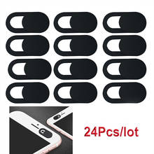 6 шт./24 шт. мобильный телефон конфиденциальности стикер веб-камера затвора магнит ползунок пластик для iPhone веб-ноутбук iPad Tablet крышка камеры 2024 - купить недорого