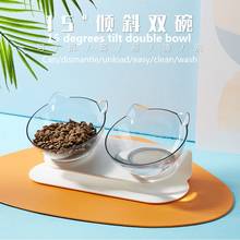 New Pet Bowls Cat Dog Double Feeding Drinking Bowls Food Water Feeder for Dog Puppy Cats Pets Supplies Feeding Dishes 2024 - buy cheap