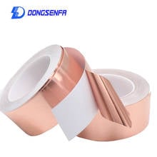 20Meters Single Sided Foil Tape Conductive Copper Foil Tape High Temperature Heat Insulation Width 15mm 20mm 25mm 30mm 40mm 50mm 2024 - buy cheap