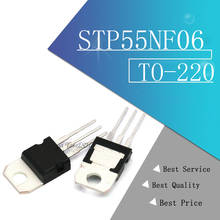 Nuevo transistor MOS FET STP55NF06 TO-220 P55NF06 TO220 55NF06, 10 unids/lote 2024 - compra barato