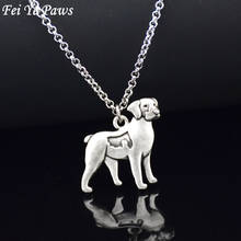 Boho Antique Brittany Spaniel Dog Animal Men Pendant Necklace Accessories Stainless Steel Chain Fashion 2021 Boho Jewelry Any 2024 - buy cheap