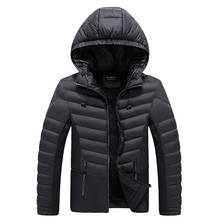 2019 Men Winter Jacket Hooded Parka Outdoor Climbing Thick Jackets Man Winter Parkas Ropa de Hombre With Earphone coats 2024 - buy cheap