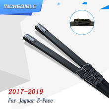 Cuchillas de limpiaparabrisas para Jaguar e-pace Fit, brazos de botón, 2017, 2018, 2019 2024 - compra barato