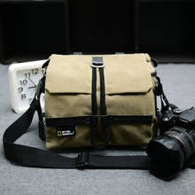 Bolsa de fotografia digital ngw2140 canon slr, bolsa de ombro para câmera nikon 2024 - compre barato