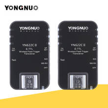 YONGNUO YN622C II 2.4G Wireless E-TTL Flash Trigger Receiver Transmitter Transceiver for Canon EOS 5D Mark II 7D 70D 60D 50D 40D 2024 - buy cheap