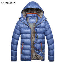 Winter Warm Parka men New Arrival Parkas Thick Warm Winter Jacket Men Casual Overcoat Detachable Hat Outerwear Windbreaker K119 2024 - buy cheap