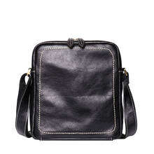 Genuine Leather Messenger Bag Men's Shoulder Bag Genuine Leather Men's Small Casual Flap Male Crossbody Bags for Men 2024 - buy cheap