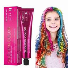 100ml Dye Hair Cream Professional Mermaid Hair Coloring Shampoo Semi Permanent Hair Dye Mild Safe Hair Dyeing Shampoo 2024 - buy cheap