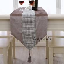 Toalha de mesa moderna estilo europeu, toalha de mesa decorativa para mesa de café, 2024 - compre barato