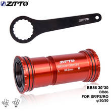 ZTTO-4 rodamientos BB86, soportes inferiores para bicicleta de montaña, 86mm, Marco BB shell, 30mm, juego de platos y bielas BB386 2024 - compra barato