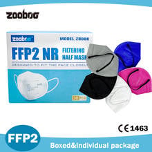 Mascarilla FFP2 de 5 capas para adulto, máscara protectora higiénica con filtro, certificado CE, KN95, FPP2 2024 - compra barato
