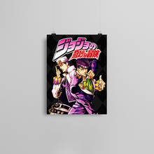 Jotaro kujo josuke higashikata jojo's bizarre anime, pintura em tela, decoração de parede, sala de estar, quarto, impressões de decoração 2024 - compre barato