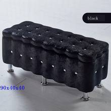 De Aluminio Living Room Chair Ottoman Meble Dla Dzieci Taburet Pouffe Kids Furniture Taburete Change Shoes Pouf Foot Stool 2024 - buy cheap