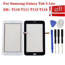Pantalla táctil para Samsung Galaxy Tab 3 Lite SM- T110 T111 T113 T116, Sensor digitalizador de cristal, Panel táctil 2024 - compra barato